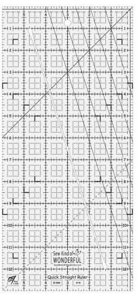 Sew Kind of Wonderful Quick Straight Ruler™ | Special Order