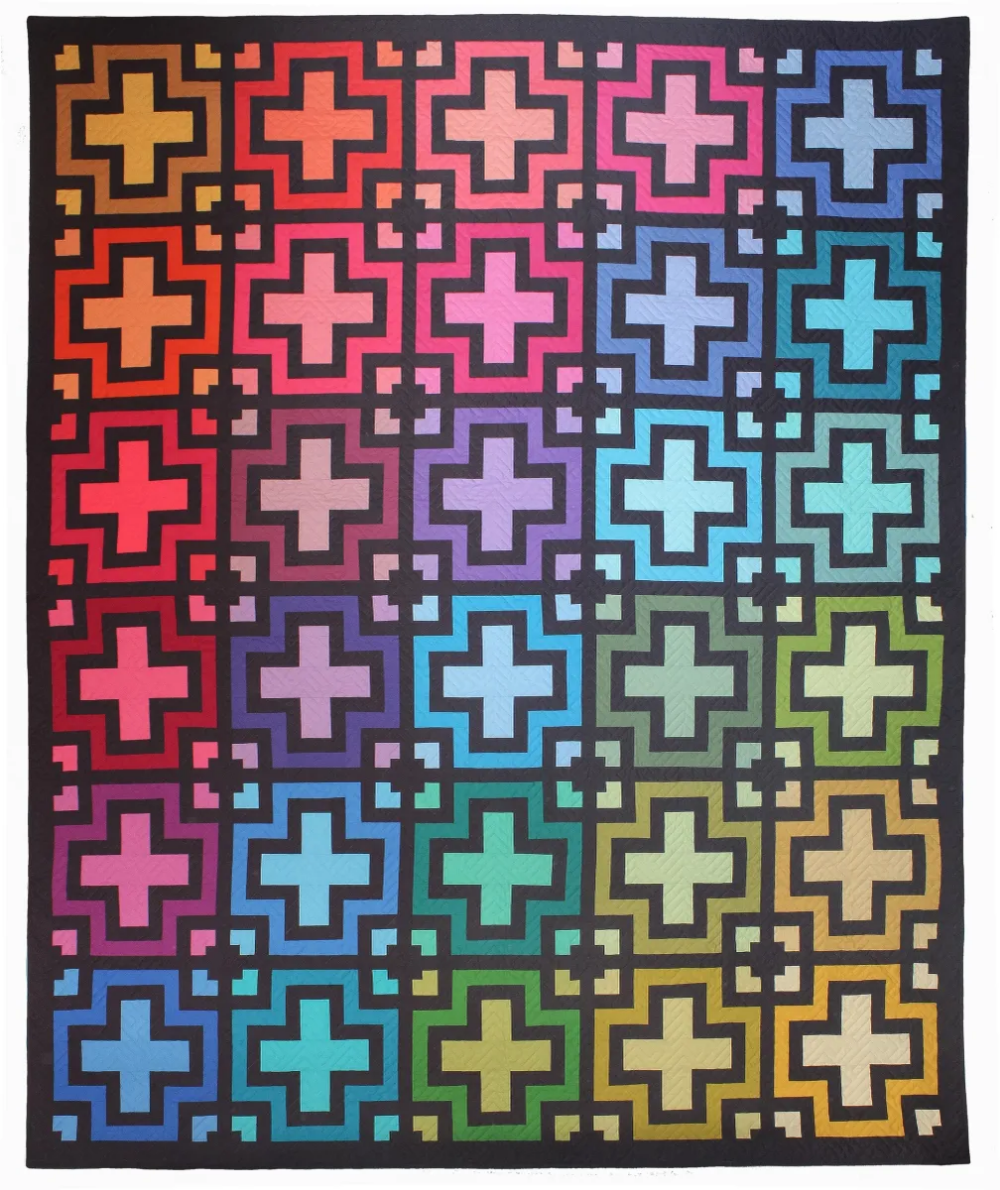 Reconnection Quilt Pattern - Art East Quilting Co. / 5 Sizes Baby - King