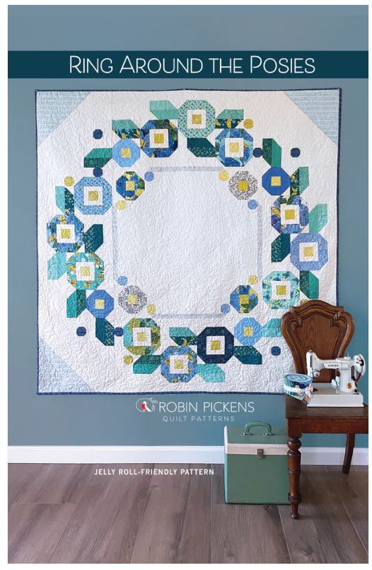 Ring Around the Posies Quilt Pattern by Robin Pickens / RPQP-RAP133