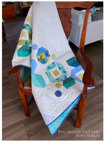 Ring Around the Posies Quilt Pattern by Robin Pickens / RPQP-RAP133