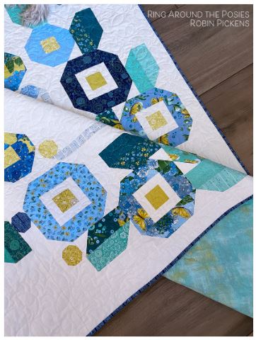 Ring Around the Posies Quilt Pattern by Robin Pickens / RPQP-RAP133