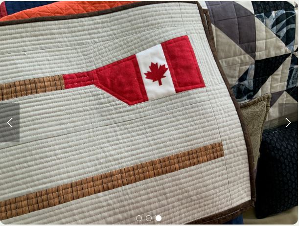 Row Hard - Wall Hanging or Table Runner Quilt Pattern Designed by Lorna Costantini