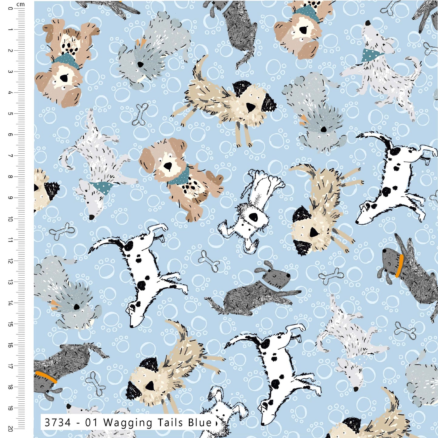 Ruff and Tumble 5 Piece Fat Quarter Bundle by Susan Wheeler / Make + Believe