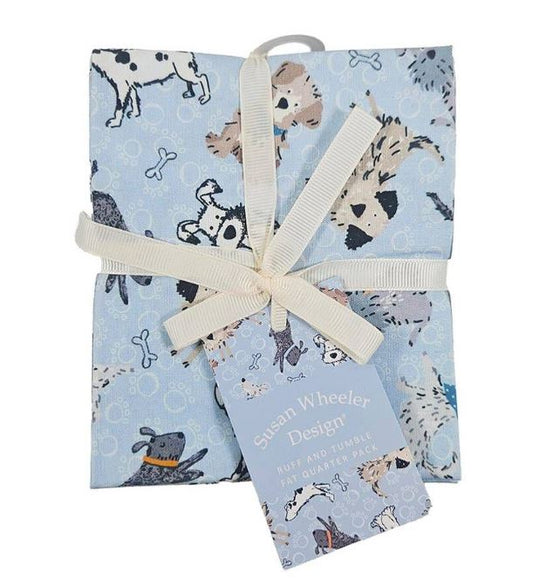 Ruff and Tumble 5 Piece Fat Quarter Bundle by Susan Wheeler / Make + Believe