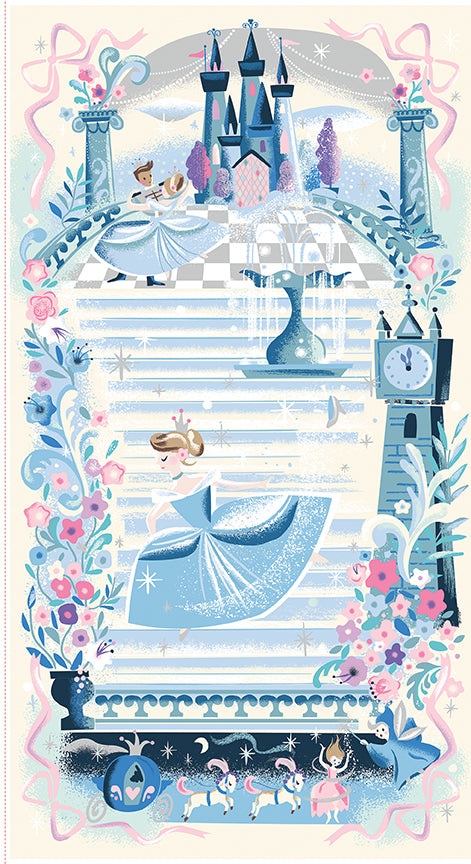 Cinderella's Carriage Pane Quilt Kit - Wishes by Jill Howarth