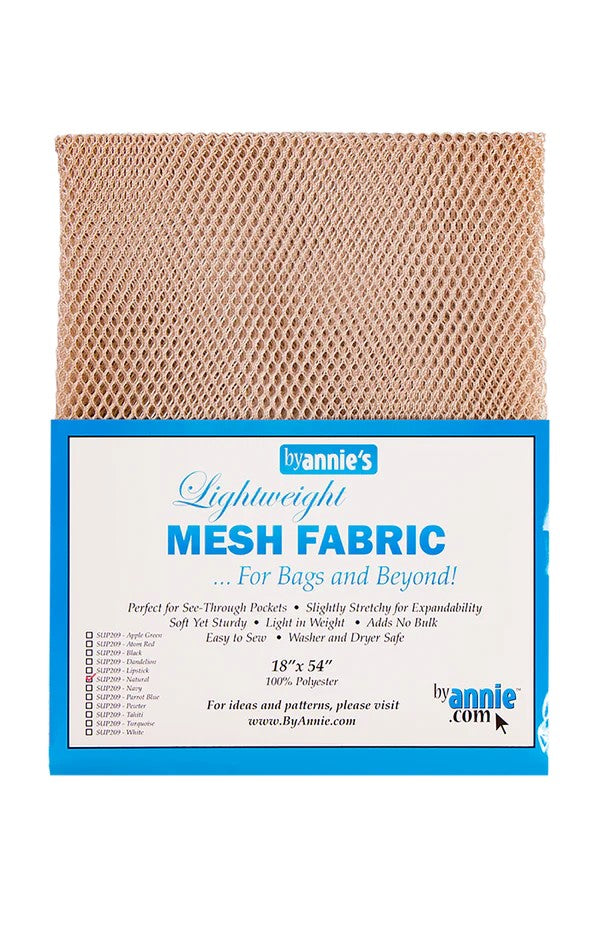 Mesh Fabric 18 x 54" - Natural - ByAnnie