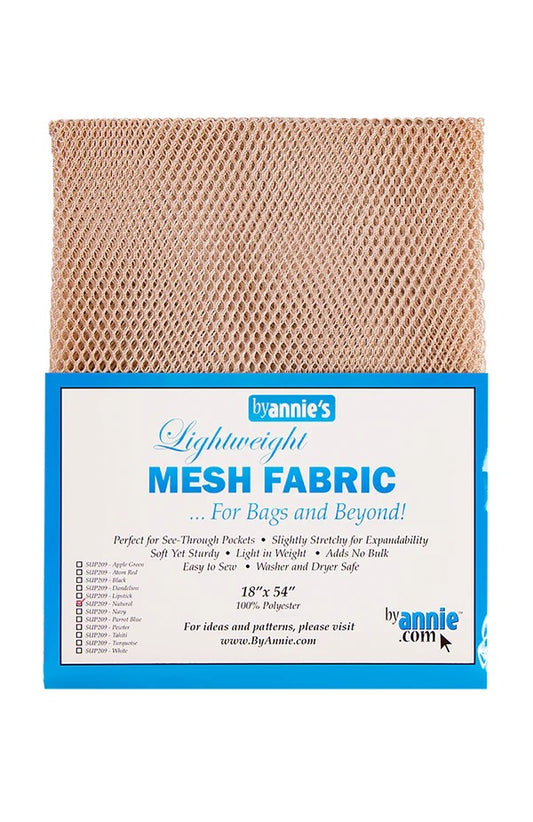 Mesh Fabric 18 x 54" - Natural - ByAnnie