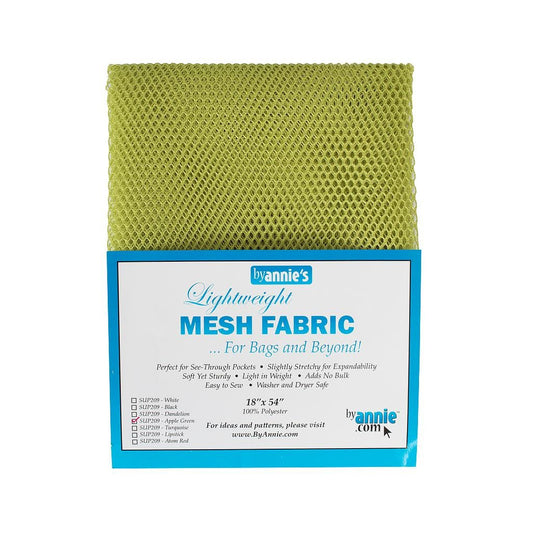 Mesh Fabric 18 x 54" - Apple Green - ByAnnie