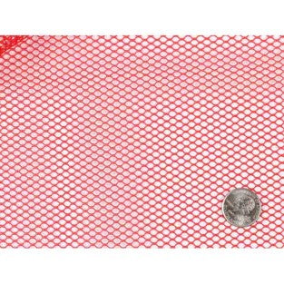 Mesh Fabric 18 x 54" - Atom Red - ByAnnie