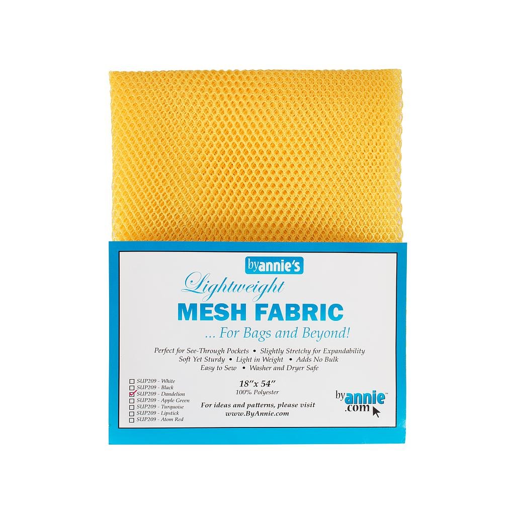 Mesh Fabric 18 x 54" - Dandelion - ByAnnie