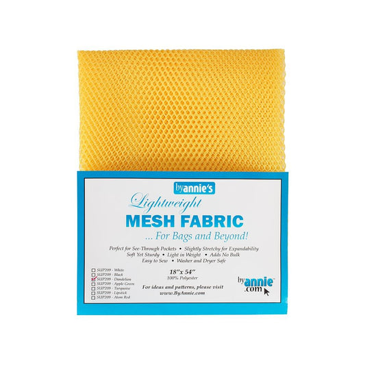 Mesh Fabric 18 x 54" - Dandelion - ByAnnie