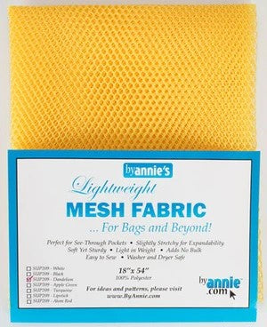Mesh Fabric 18 x 54" - Dandelion - ByAnnie