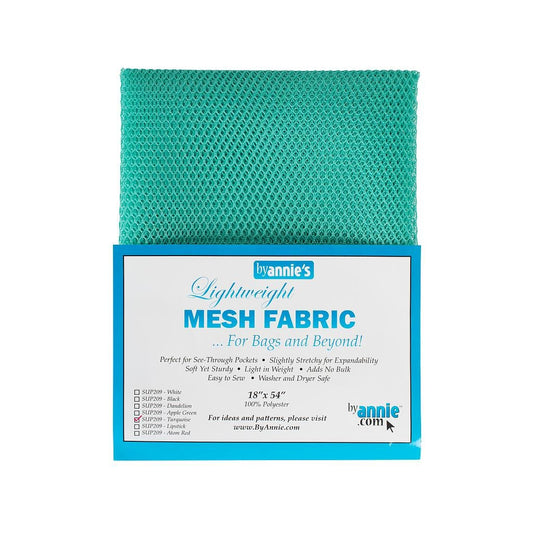 Mesh Fabric 18 x 54" - Turquoise - ByAnnie