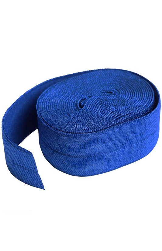 Fold Over Elastic 20mm x 2 yds - Blastoff Blue - ByAnnie