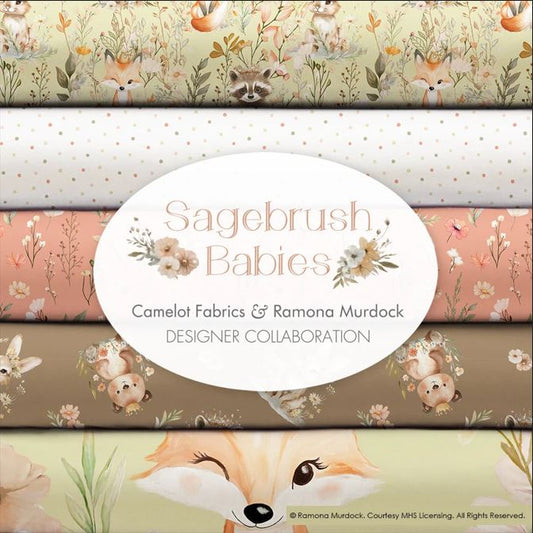 Sagebrush Babies 10-Piece Fat Quarter Bundle | Ramona Murdock