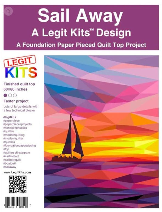 Legit Kits Sail Away Pattern | Special Order