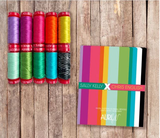 Aurifil Sally Kelly x Chris English Thread Collection | Special Order