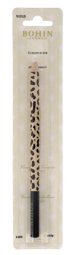 Bohin White Chalk Pencil | Savage Collection – Wildlife Prints