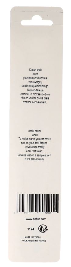 Bohin White Chalk Pencil | Savage Collection – Wildlife Prints