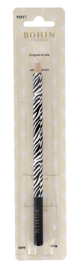 Bohin White Chalk Pencil | Savage Collection – Wildlife Prints