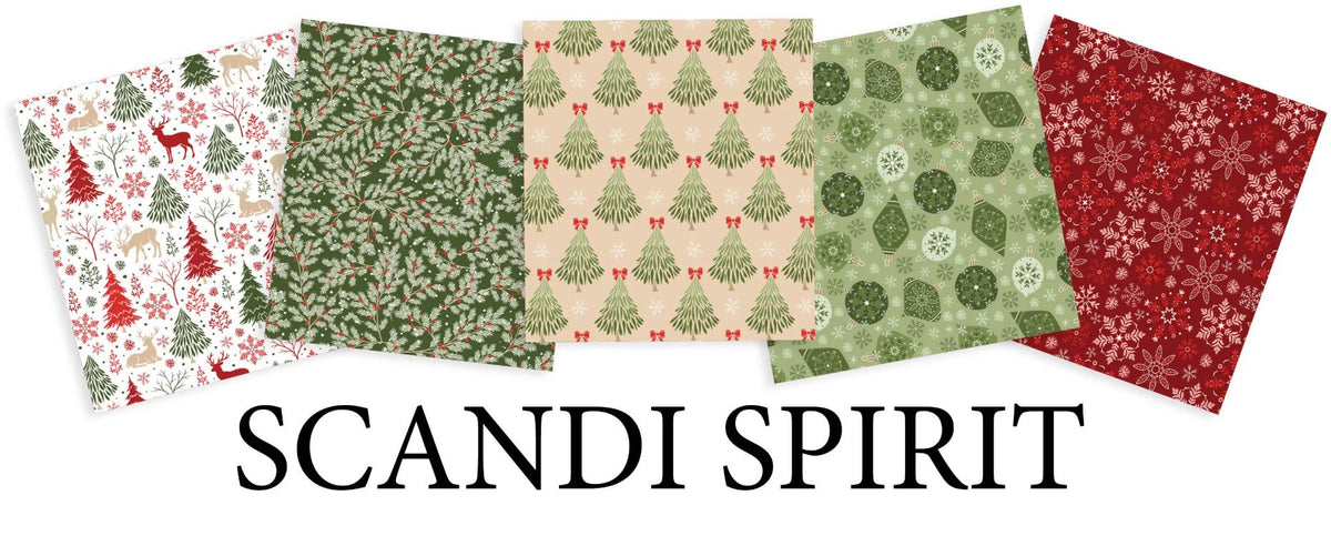 Scandi Spirit Fat Quarter Bundle - 5 Pieces | Make + Believe Fabrics