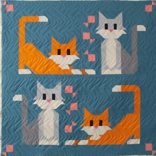 Cat Scratch Quilt Pattern - Art East Quilting Co
