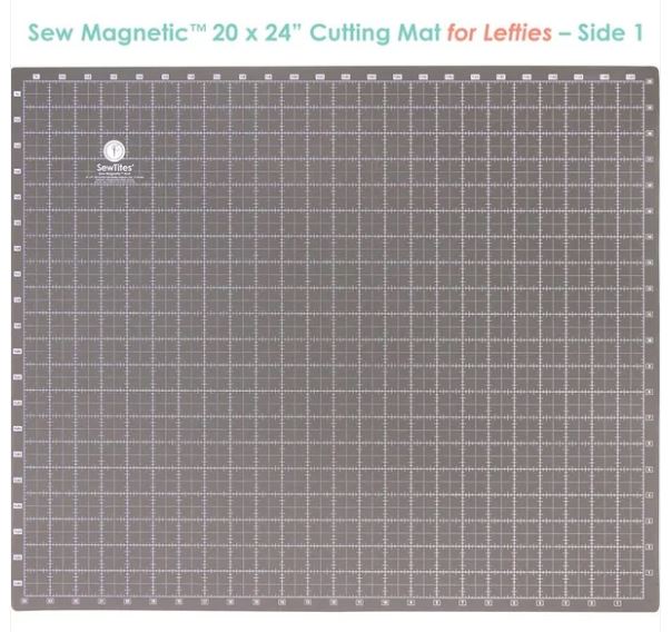 SewTites® Sew Magnetic™ Cutting Mat | 20" . 24" | Right or Left-Handed | Special Order