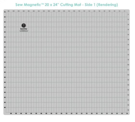 SewTites® Sew Magnetic™ Cutting Mat | 20" . 24" | Right or Left-Handed | Special Order