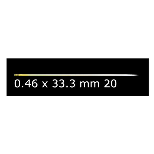 Clover =Gold Eye Sharp Needles No 10 / PKG of 20