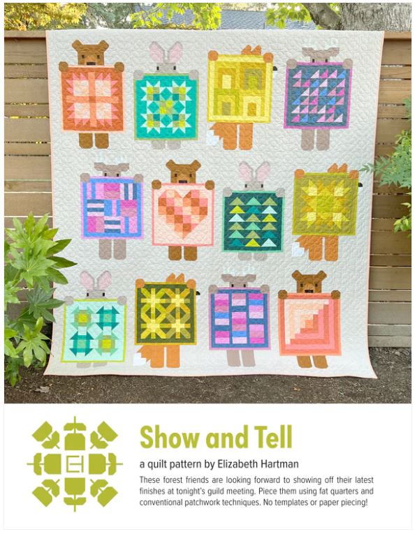 Show and Tell Quilt Pattern by Elizabeth Hartman