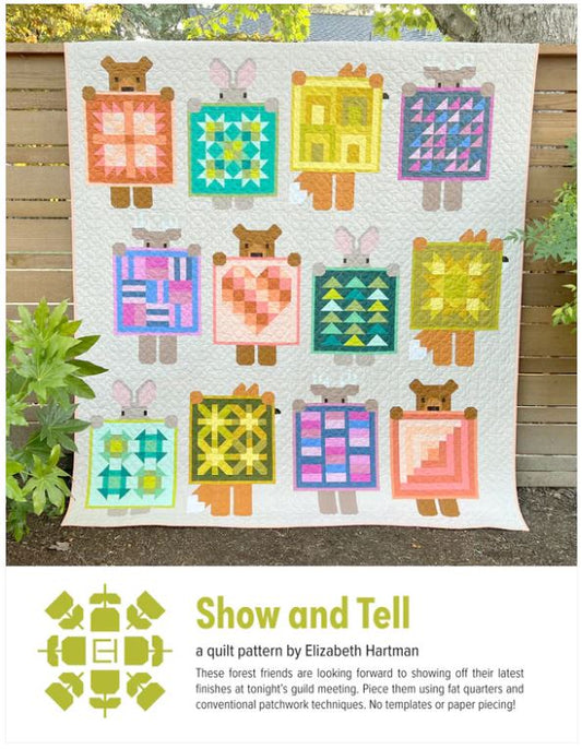 Show and Tell Quilt Pattern by Elizabeth Hartman