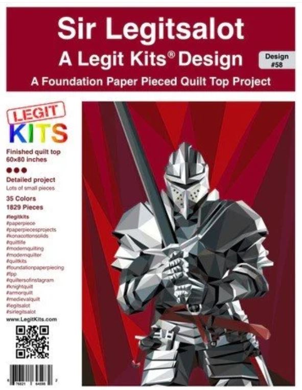 Legit Kits Sir Legitsalot Pattern | Special Order