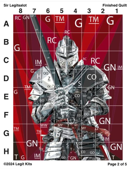 Legit Kits Sir Legitsalot Pattern | Special Order