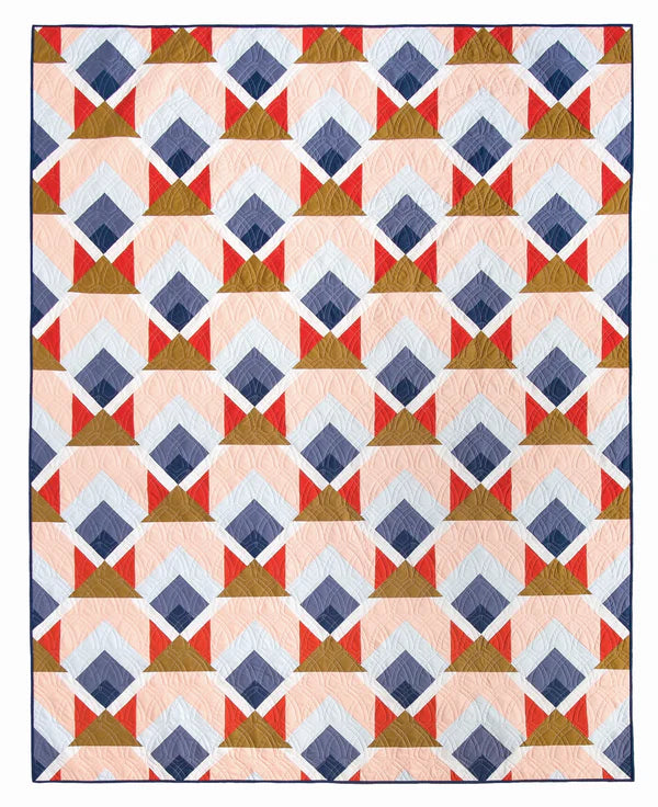 Snow Cabin Quilt Pattern by Lo & Behold Stitchery