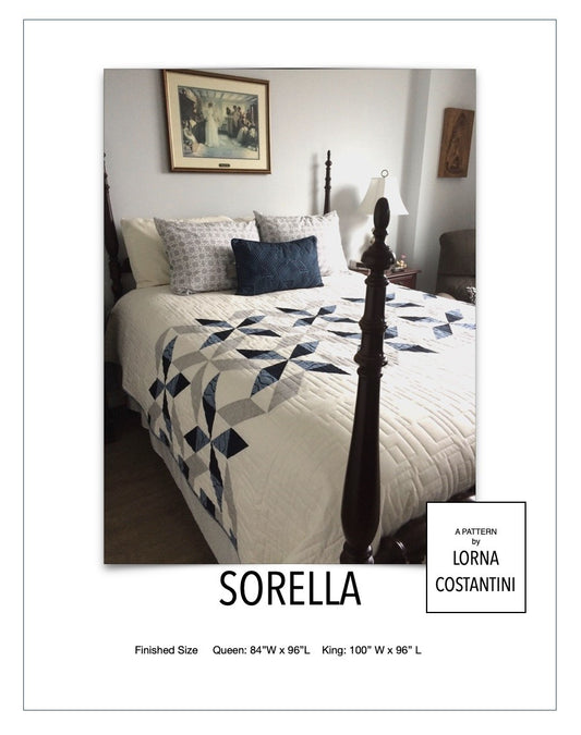 Sorella - Queen and King Size Quilting Pattern by Lorna Costantini
