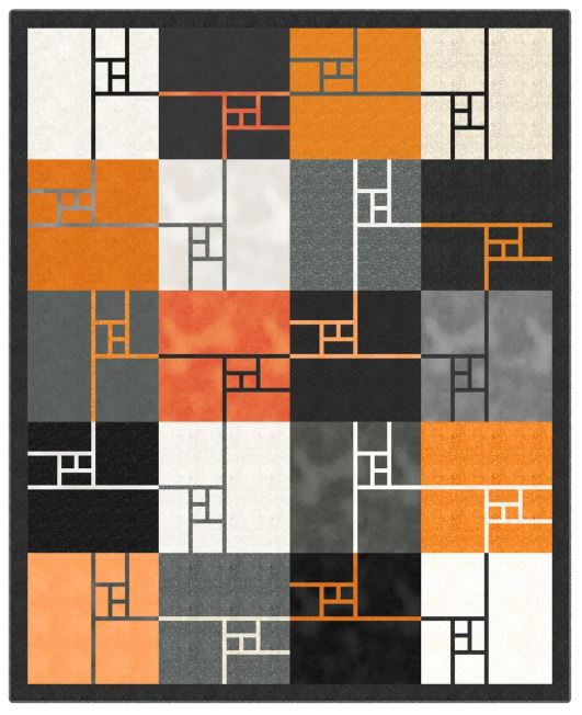 Splitting Squares Quilt Pattern by Canuck Quilter Designs / CQ5636 - 5 Sizes - Throw to King