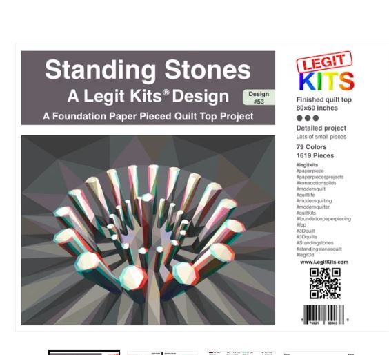 Legit Kits Standing Stones Pattern | Special Order