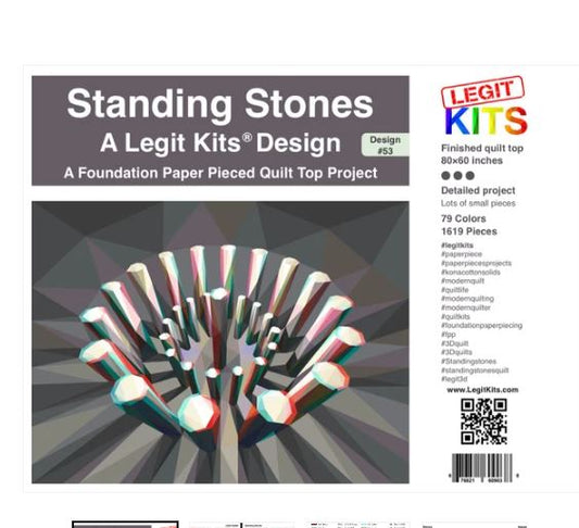 Legit Kits Standing Stones Pattern | Special Order