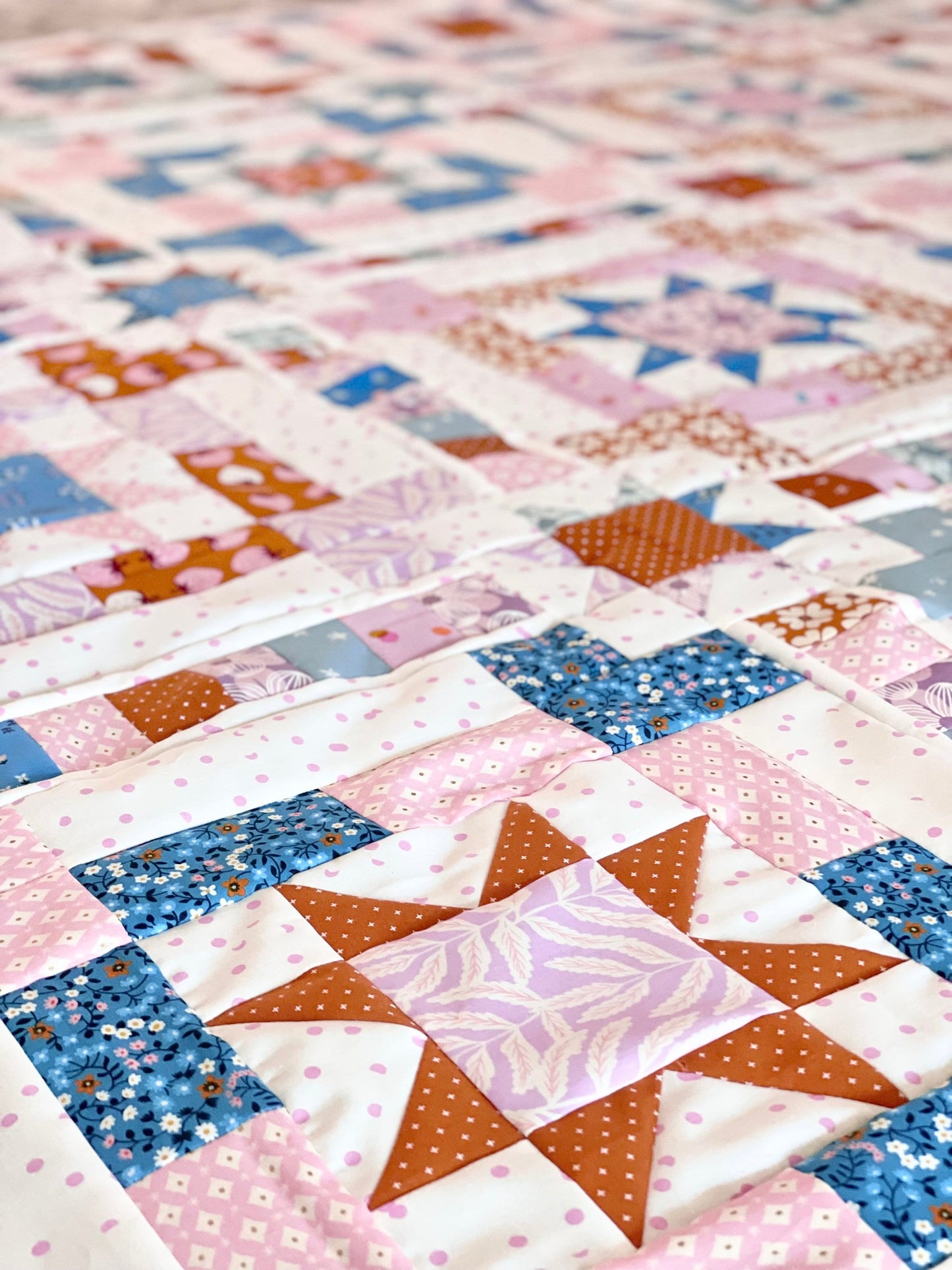 Starhenge Quilt Pattern (3 sizes) by Amanda Kelly of Quilt Cakes