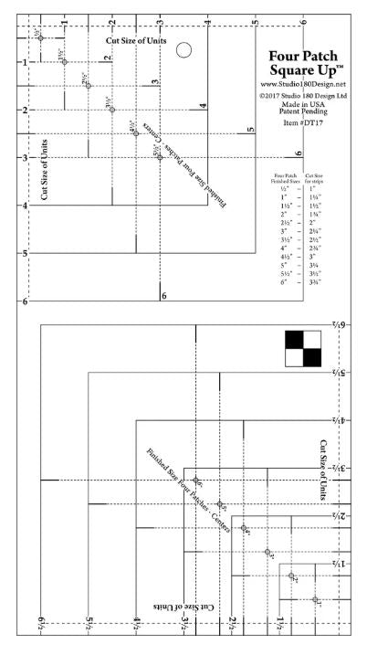 Studio 180 Design Four Patch Square Up Tool | Special Order