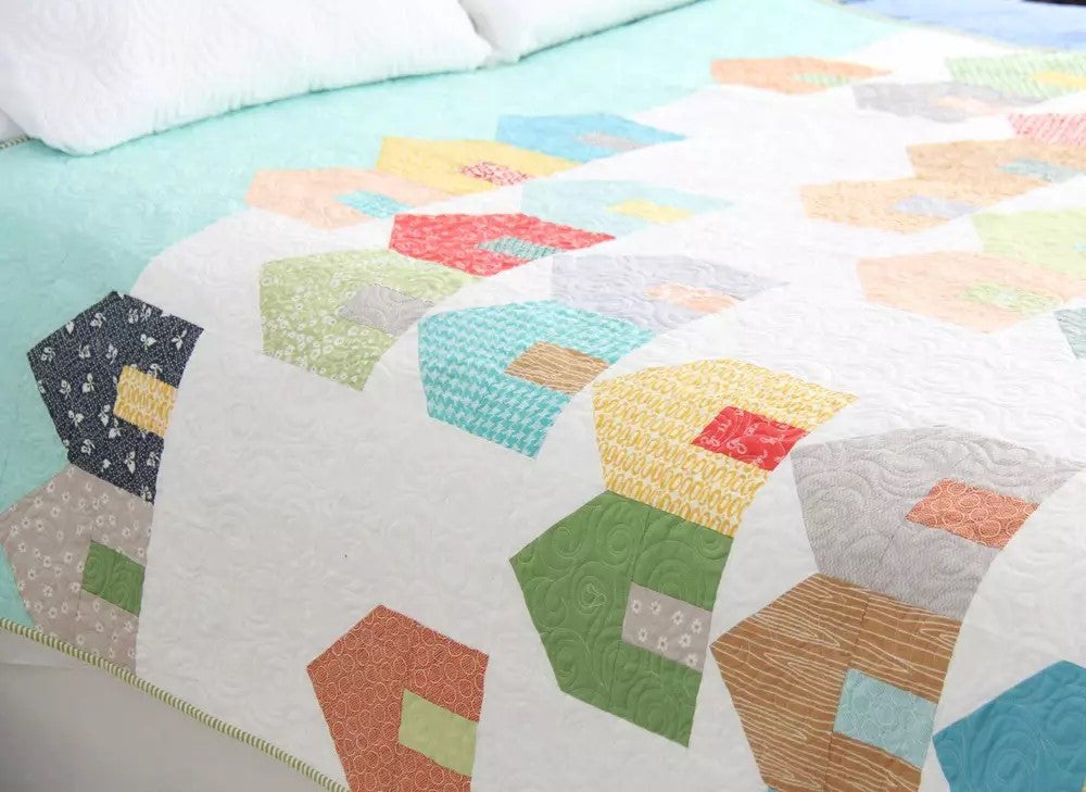 Suburbs Quilt Pattern in 3 sizes  by Cluck Cluck Sew