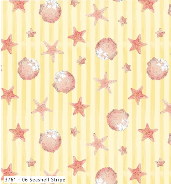 Sundaes by the Sea - Beach Huts - 4 Piece Fat Quarter Bundle by Craft Cotton Co