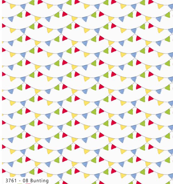Sundaes by the Sea - Beach Huts - 4 Piece Fat Quarter Bundle by Craft Cotton Co