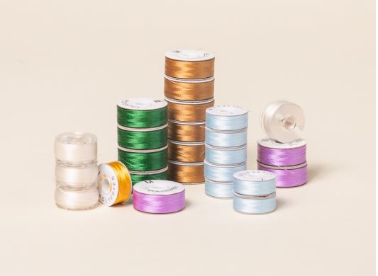 Superior Threads Super Bobs® Poly Pre-Wound Bobbins | L-Style | 72 Pack | Special Order