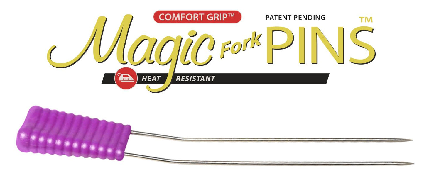 Taylor Seville Magic Fork Heat Resistant Pins (Fine) - 30 Pack