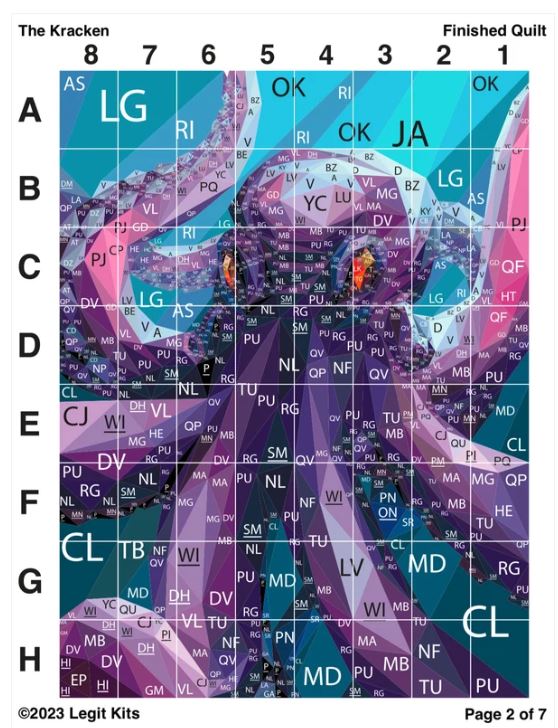 Legit Kits The Kracken Pattern | Special Order
