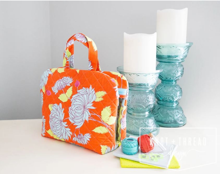 The Truvy Bag Paper Pattern by Knot & Thread Design  SKU: KAT110