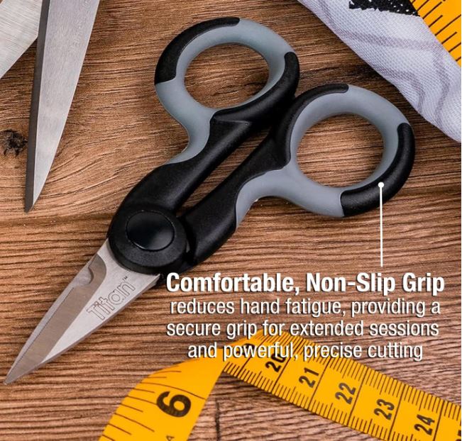 Titan Elite Industrial Grade Heavy Duty Scissors - 5.5"