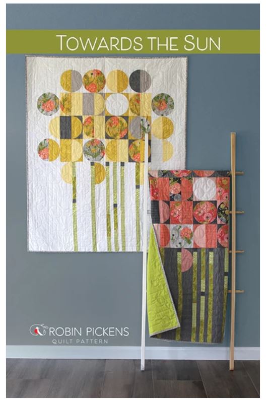 Towards the Sun Quilt Pattern | Robin Pickens