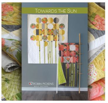 Towards the Sun Quilt Pattern | Robin Pickens